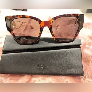 Christian Dior Sunglasses 08670 Havana Brown